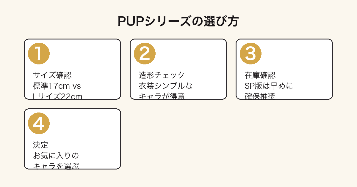 POP UP PARADEの選び方ガイド