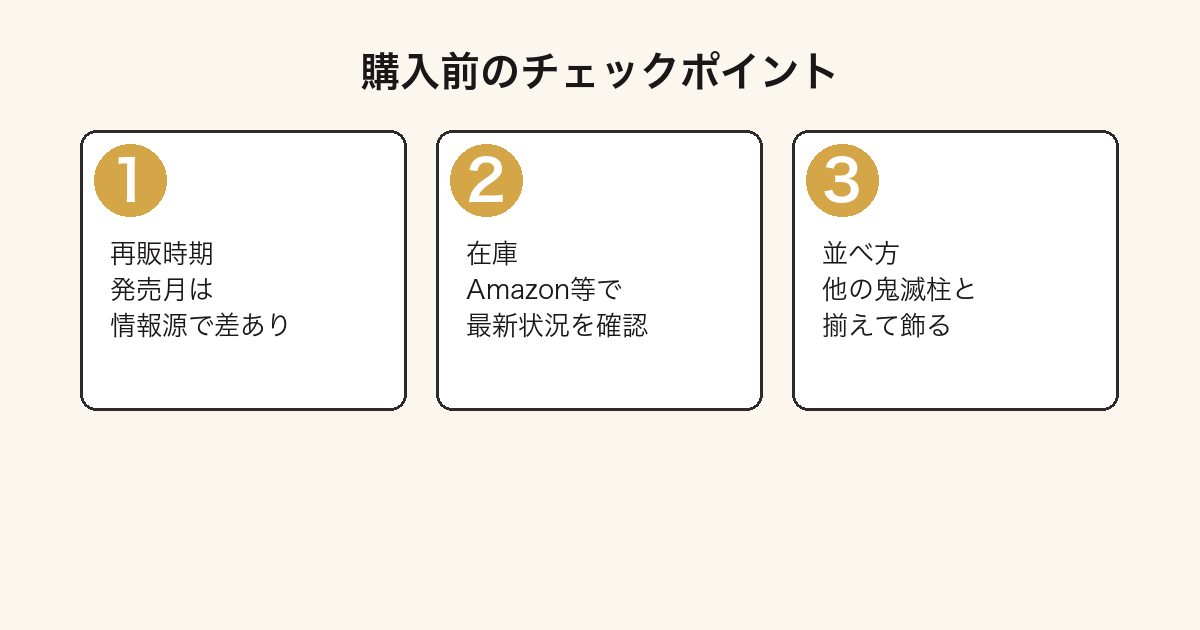ねんどろいど 冨岡義勇を買うときの3つの確認ポイント
