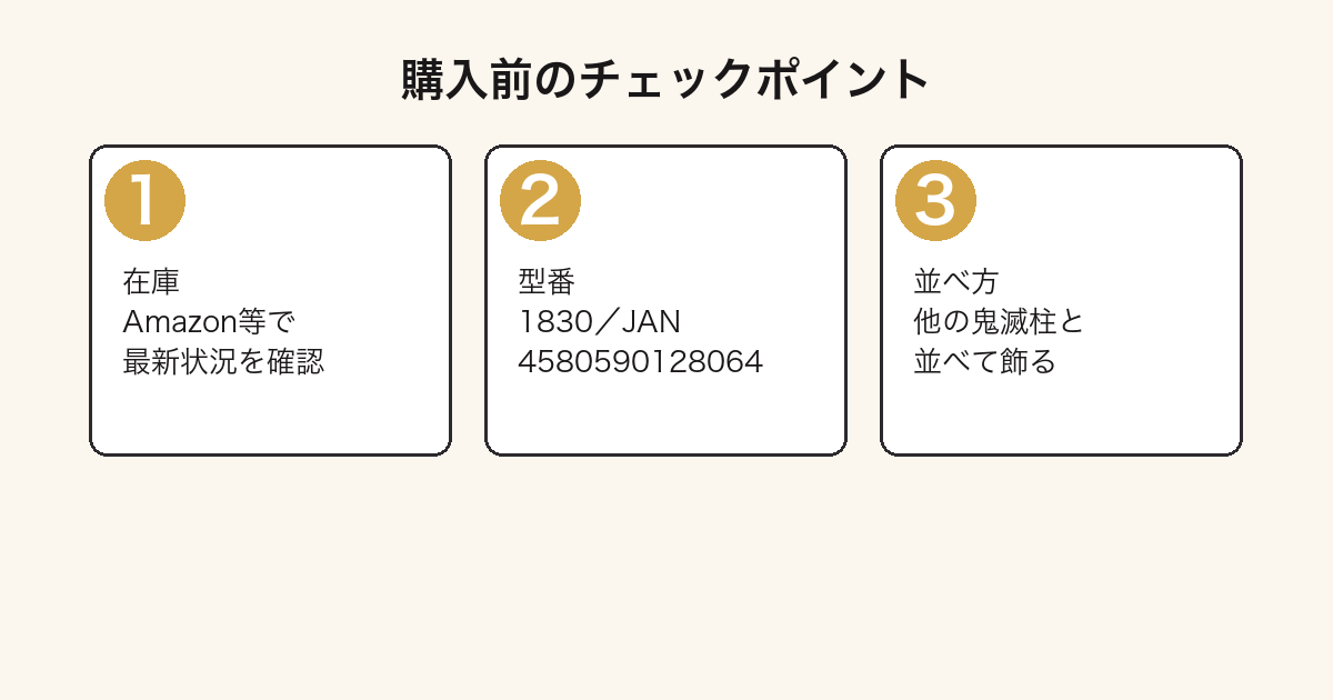 ねんどろいど 宇髄天元を買うときの3つの確認ポイント