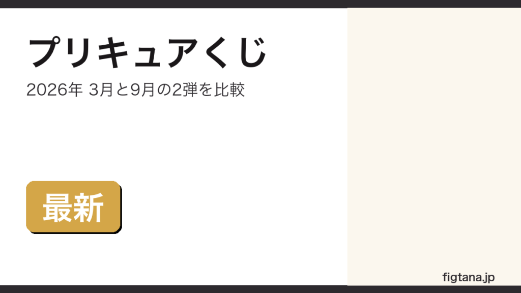 2026年のプリキュア一番くじ2弾を解説するアイキャッチ画像