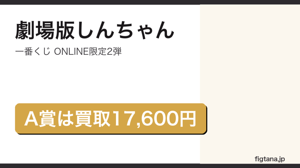 劇場版クレヨンしんちゃん一番くじの全賞を解説するアイキャッチ画像